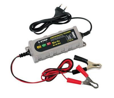 LAMPA Amperomatic Trainer, inteligentna ładowarka, 6/12V – 0,55/1A