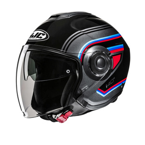 Kask motocyklowy otwarty HJC I40N Linia czarny/szary