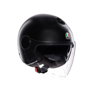 Motocyklowy kask otwarty AGV ETERES czarny mat