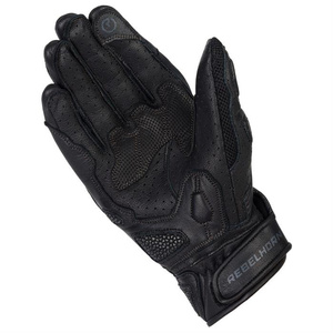 Damskie rękawice motocyklowe Rebelhorn FLUX II czarny