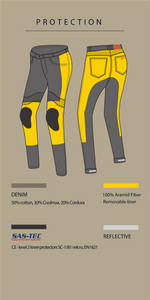 Spodnie motocyklowe damskie BROGER Ohio Lady