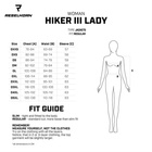 Damska kurtka motocyklowa tekstylna miejska/turystyczna Rebelhorn HIKER III czarny-szary-żółty fluo