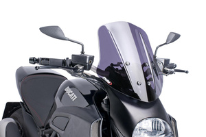 Owiewka PUIG do Ducati Diavel 11-13 (Touring) - mocno przyciemniana