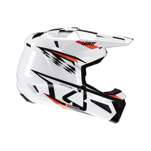 Kask motocyklowy LEATT Kit Moto 3.5 V25 White z goglami