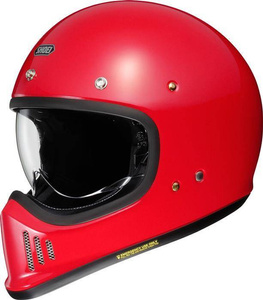 Kask motocyklowy offroad cross z daszkiem SHOEI EX-ZERO Czerwony