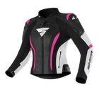 Damska kurtka motocyklowa skórzana sportowa Shima MIURA 2.0 różowy