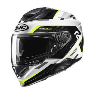 Kask motocyklowy integralny HJC RPHA 71 Ellon czarny/biały