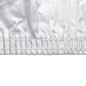 POKROWIEC NA MOTOCYKL RAINEX KOLOR CZARNY/SZARY, ROZMIAR S - Z MIEJSCEM NA KUFER