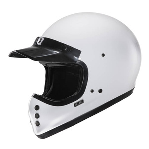 Kask motocyklowy integralny custom cruiser HJC V60 biały