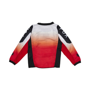 Bluza motocyklowa dziecięca FOX Kids 180 Lean Fluorescent Red