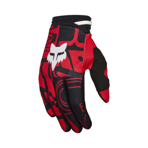 Rękawice motocyklowe FOX 180 Race Spec Fluorescent Red