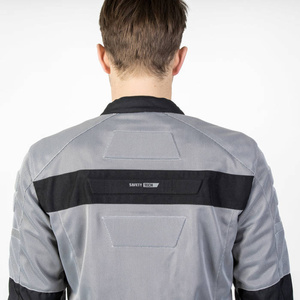 Kurtka motocyklowa tekstylna miejska OZONE DART SILVER czarna