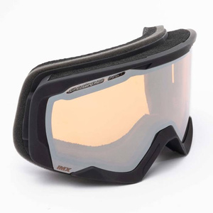 Gogle Snowboardowe IMX Snow Black Matt/Black - Szyba Podwójna Clear + Brown (1 Szyba W Zestawie)
