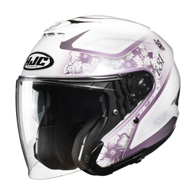 Kask motocyklowy HJC I31 Iona biały/różowy