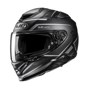 Kask motocyklowy integralny HJC RPHA 71 Ellon czarny/szary