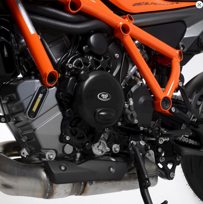 Osłona motocyklowa silnika RG Racing lewa strona osłona generatora KTM 1290 Super Duke R 20- czarna