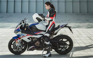 Kombinezon jednoczęściowy motocyklowy skórzany sportowy Shima MIURA RS biały/fluo