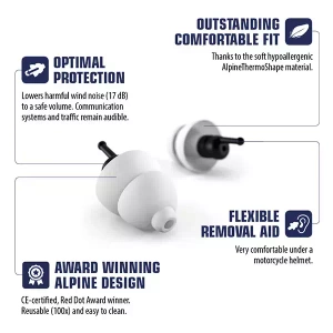 Zatyczki / Stopery do uszu ALPINE MotoSafe Pro