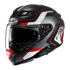 Kask motocyklowy integralny HJC F71 Arcan czarny/czerwony