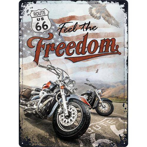 Tablica plakat 30x40 Route 66 Freedom