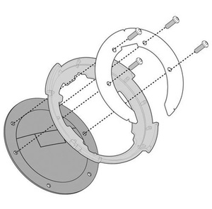 Kappa mocowanie tanklock Honda crosstourer 1200 '12-13