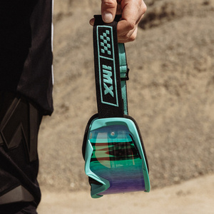 Gogle motocyklowe IMX Endurance Race - Szyba Iridium Green + Clear (2 szyby w zestawie)