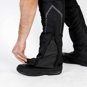 Spodnie motocyklowe tekstylne OZONE FLOW czarne