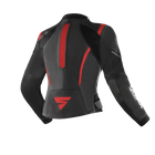Damska kurtka motocyklowa skórzana sportowy Shima MIURA 2.0 czarny/czerwony