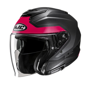 Kask motocyklowy HJC I31 Tevis czarny/różowy