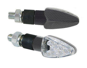 LAMPA Atom kierunkowskazy 12V LED Carbon