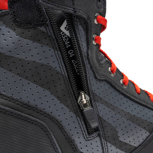 Buty motocyklowe miejskie/trampki Rebelhorn VANDAL czarny-żółty fluo