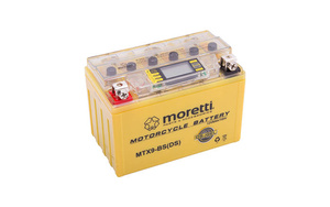 Akumulator AGM (I-Gel) MTX9-BS MORETTI ze wskaźnikiem