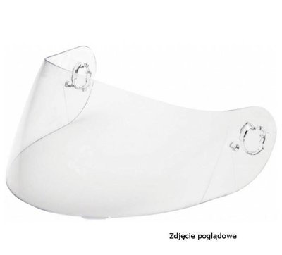 Szyba/wizjer do kasku HJC I90 clear przezroczysta (HJ33) PINLOCK READY