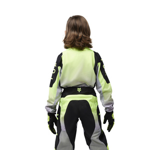 Bluza motocyklowa dziecięca FOX Junior 180 Lean Fluorescent Yellow