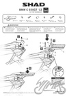 Stelaż kufra tylnego SHAD do BMW C650 GT