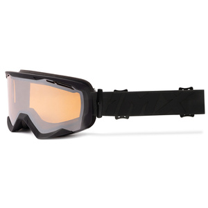 Gogle Snowboardowe IMX Snow Black Matt/Black - Szyba Podwójna Clear + Brown (1 Szyba W Zestawie)