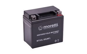 Akumulator motocyklowy MORETTI MTX5L-BS Żelowy