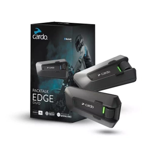 Interkom motocyklowy uniwersalny CARDO Packtalk Edge DUO zestaw 2 kaski