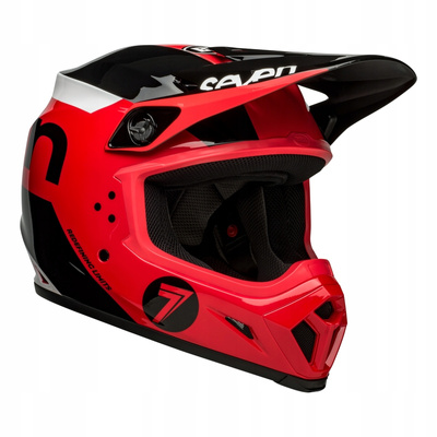 Kask motocyklowy BELL MX-9 Mips czarny mat