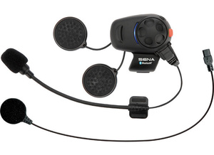 Interkom motocyklowy SENA SMH5 Bluetooth 3.0 do 400 m z uniwersalnym zestawem mikrofonów (1 zestaw) (EL) – zastępuje SMH5-UNIV