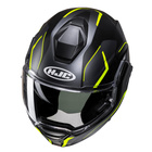 Kask motocyklowy szczękowy HJC I100 Lorix czarny/żółty