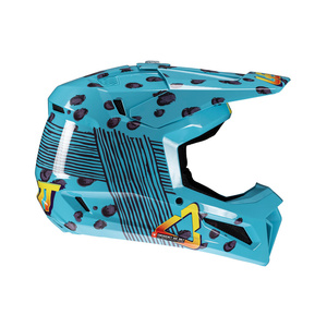 Kask Z Goglami Leatt Junior Kit Moto 3.5 V25 Cheetah