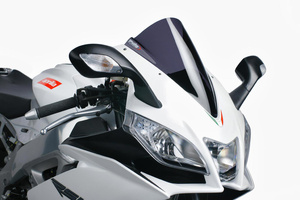 Szyba sportowa PUIG do Aprilia RS4 50/125 11-18 / RSV4 09-12 - mocno przyciemniana