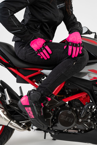 Damskie buty motocyklowe krótkie/miejskie/turystyczne Shima EDGE VENT różowy