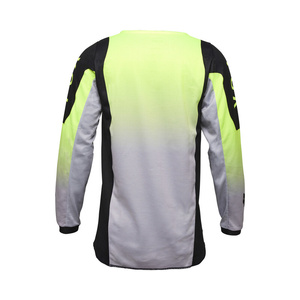 Bluza motocyklowa dziecięca FOX Junior 180 Lean Fluorescent Yellow