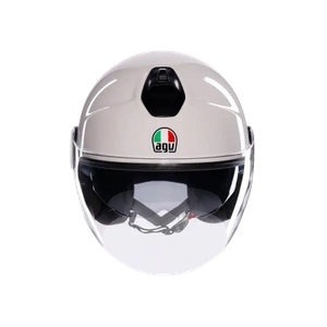 Motocyklowy kask otwarty AGV ETERES biały połysk