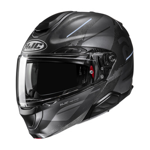 Kask motocyklowy szczękowy HJC RPHA 91 Blat czarny