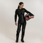 Damska kurtka motocyklowa skórzana miejska/sportowa Rebelhorn REBEL czarny