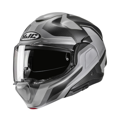 Kask motocyklowy HJC F100 Bios szary