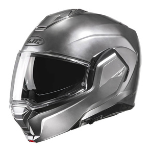 Kask motocyklowy szczękowy HJC I100 Hyper srebrny